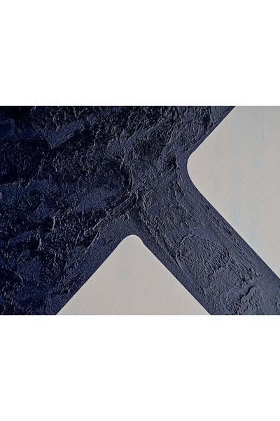 Картина маслом на холсте ручной работы Ultramarine 88 x 88 см 3200392754 фото