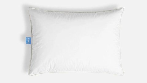 Подушка Luna из гусиного пуха и пера с чехлом из 100% хлопка 50 x 70 см Белая 3400001339 фото