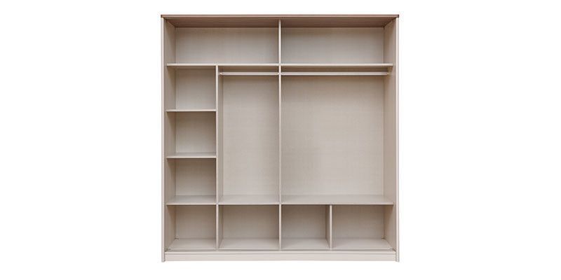 Шкаф с 2 раздвижными дверями Margo 214,6 x 71 x 220,4 см 3200419703 фото