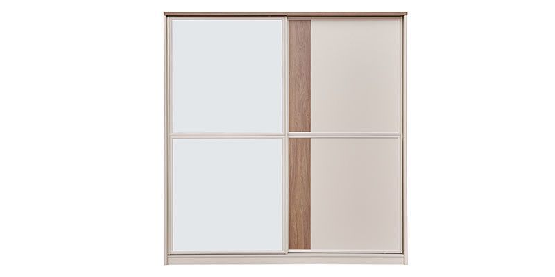 Шкаф с 2 раздвижными дверями Margo 214,6 x 71 x 220,4 см 3200419703 фото