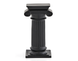Statuetă decorativă Column Black 12 x 18 cm negru