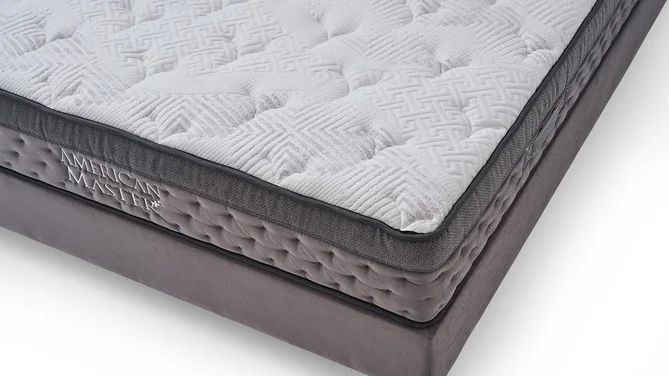 Saltea hibridă American Master Plus cu arcuri Pocket Springs și Memory Foam 180 x 200 cm 3300002439 foto
