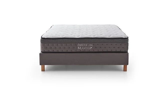 Saltea hibridă American Master Plus cu arcuri Pocket Springs și Memory Foam 180 x 200 cm 3300002439 foto