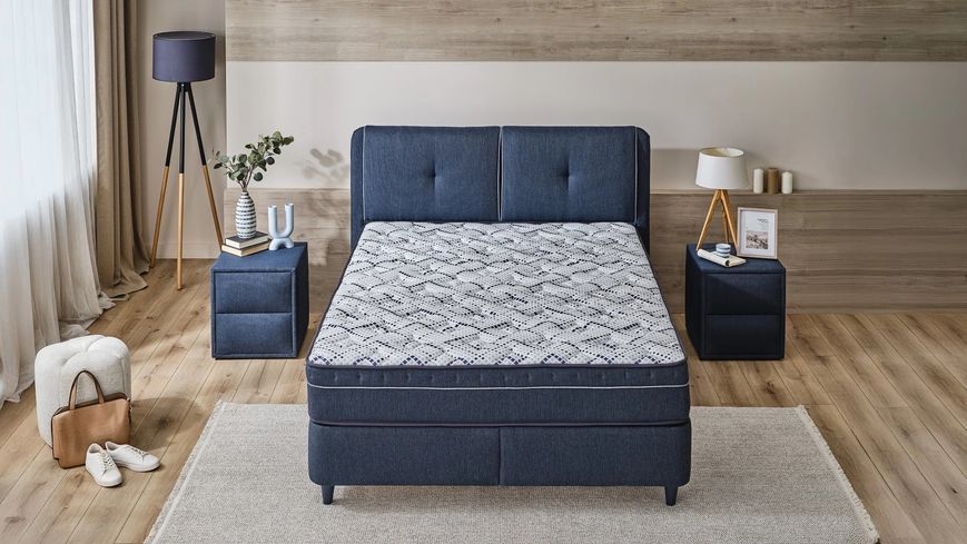 Saltea hibridă American Master Plus cu arcuri Pocket Springs și Memory Foam 180 x 200 cm 3300002439 foto