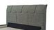 Set dormitor Solid 160 x 200 cm din pal și stofă cu picioare metalice
