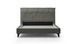 Set dormitor Solid 160 x 200 cm din pal și stofă cu picioare metalice