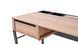 Письменный и туалетный стол Solid из MDF с металлическими ножками 144.6 см