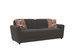 Canapea extensibilă Remy Velvet Gri &Icirc;nchis 196 cm (165x183 cm)