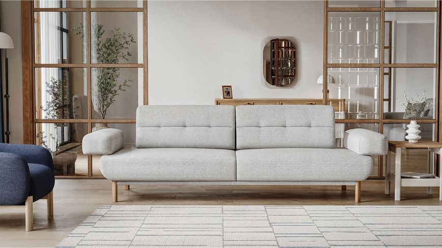 Canapea LINTHE cu spătar reglabil 254 cm 3120027350 foto