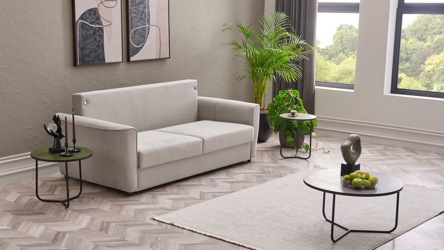 Canapea extensibilă Remy Velvet Sur Deschis 165 cm 3120018570-2364 foto