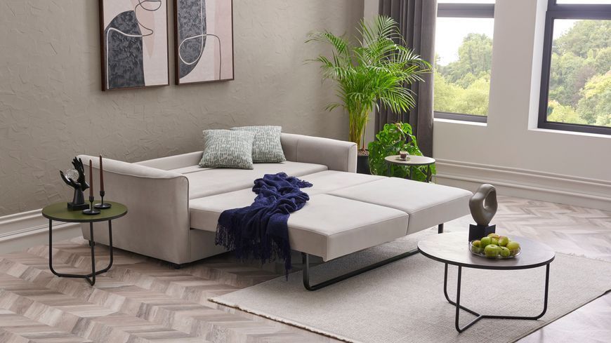 Canapea extensibilă Remy Velvet Sur Deschis 165 cm 3120018570-2364 foto