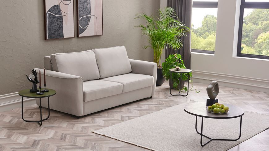 Canapea extensibilă Remy Velvet Sur Deschis 165 cm 3120018570-2364 foto