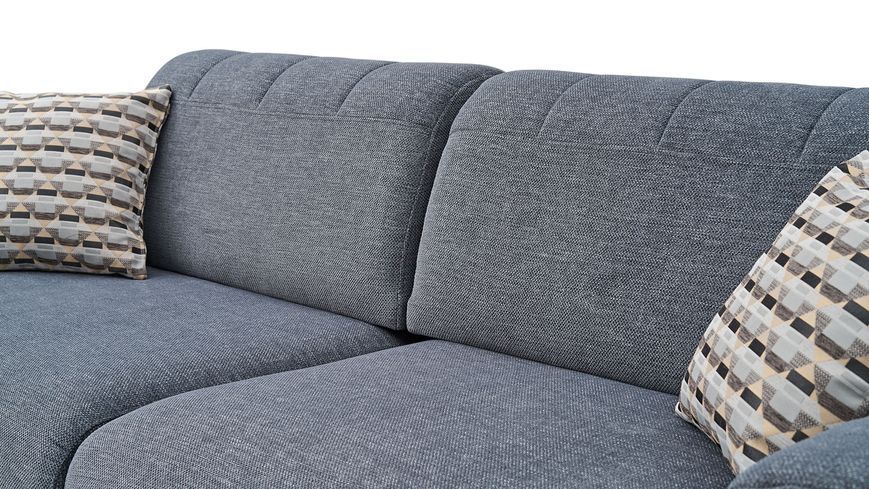 Canapea fixă TRENTO GK2346 (243 cm) &ndash; Stofă Gri-Albastru 3120017418 foto