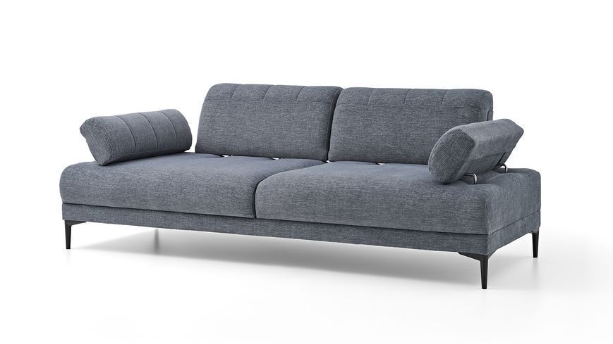 Canapea fixă TRENTO GK2346 (243 cm) &ndash; Stofă Gri-Albastru 3120017418 foto