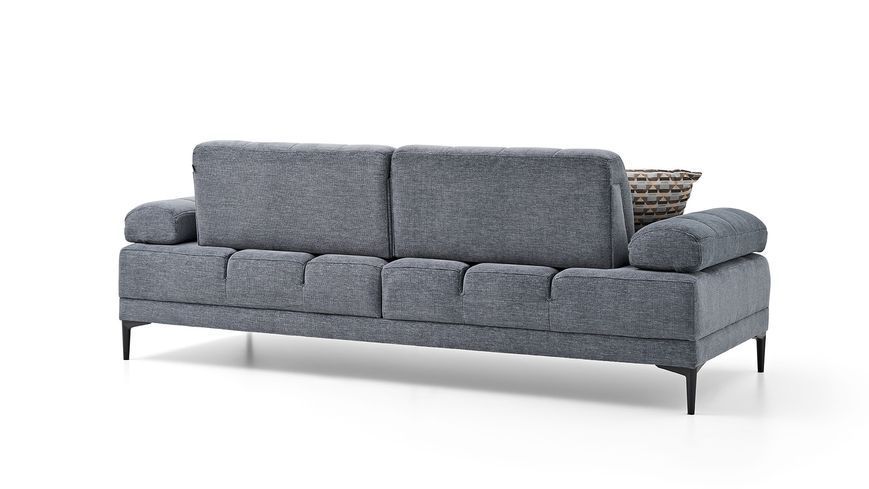 Canapea fixă TRENTO GK2346 (243 cm) &ndash; Stofă Gri-Albastru 3120017418 foto