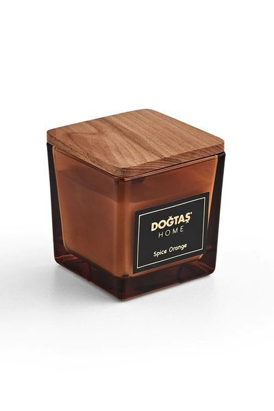 Ароматическая свеча Dogtas Home Spice Orange с деревянным фитилем 260 г 3200392371 фото