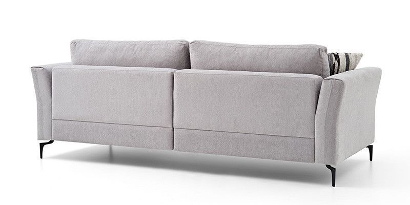 Canapea fixă Duetto tip L lungime 245 cm gri 3120018601 / 3120018646/ 3120018648 / 3120018650 / 3120018652 foto