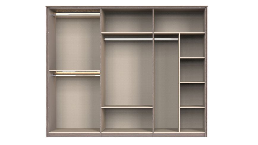 Шкаф CALISTA с 6 дверями ( 271,8 х 64,6 х 221,5 см) 3200421502 фото
