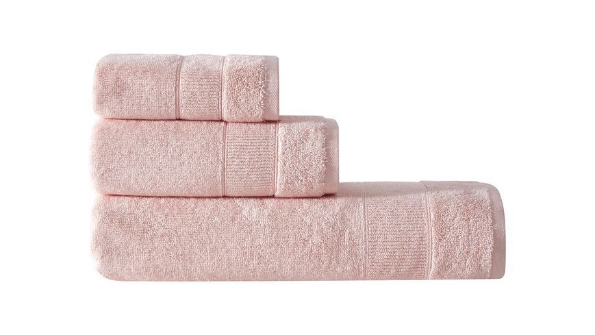 Prosop Bronx din bumbac 100% roz 30 x 50 cm 3400001660 foto