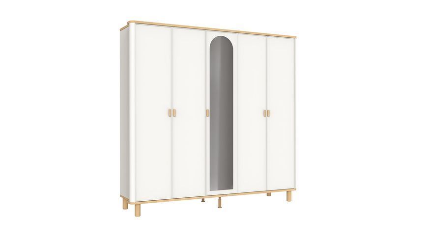 Dulap LEGNA cu 5 uși ( 233.7 x 60.4 x 223.4 cm) 3200423627 foto
