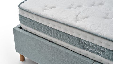 Saltea ortopedică New Honeycomb Comfort cu arcuri individuale pocket, 160 x 200 cm 3300002459 foto