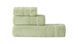 Prosop Bronx din bumbac 100% verde 30 x 50 cm