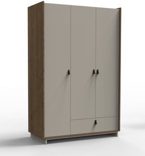 Шкаф для детской комнаты Theo с 3 дверями 134.7 x 61.2 x 206.2 см 3200396092 фото